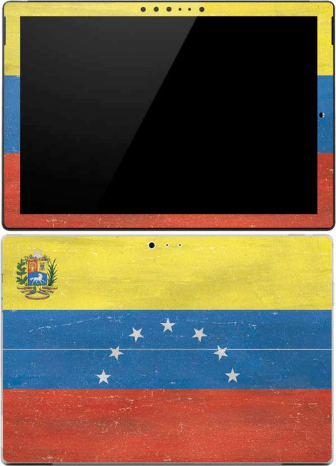 Venezuela Flag Distressed Surface Pro (2017) Skin